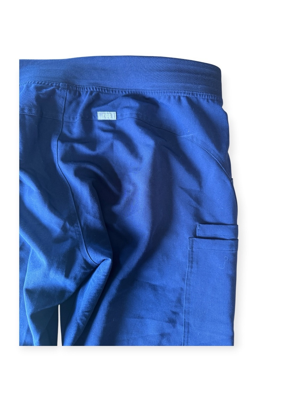 FIGS Scrub Pants XLTall Technical Collection T21004 Cargo Pockets Navy Blue - Picture 4 of 11